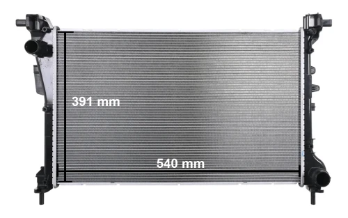 6832604AA Radiador AUT Dodge Neón 2017-2020