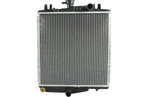0881 Radiador Automotriz Chrysler Caravan, Plymouth Voyager STD 1984-1989 26mm Tubo Soldado