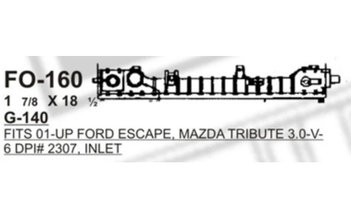 SKU: FO-160 Tapa Copiloto 01-08 FORD ESCAPE 3.0L, 01-06 MAZDA TRIBUTE 3.0L, 05-08 MERCURY MARINER 3.0L