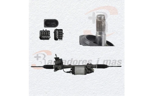 DMNV0410 CREMALLERA ELCTRONICA VOLKSWAGEN BORA, JETTA A6, GLI, GOLF A5-A6, TIGUAN, PASSAT