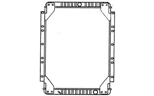 63095 Radiador Mercedes Benz Famsa Camión 1986-1996